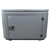 Бензиновый генератор FUBAG BS 8000 A ES в тихом зимнем кожухе 1200 RAL 7024