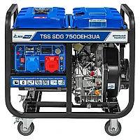 Дизельный генератор TSS SDG 7500EH3UA