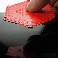 Пластиковая гребенка для определения толщины мокрого слоя TQC LD2020