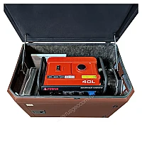 Генератор A-iPower A9000EAX в тихом зимнем кожухе 1200 RAL 8017