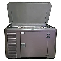 Бензиновый генератор FUBAG BS 19000 A ES в супертихом зимнем кожухе 1700SS RAL 8019